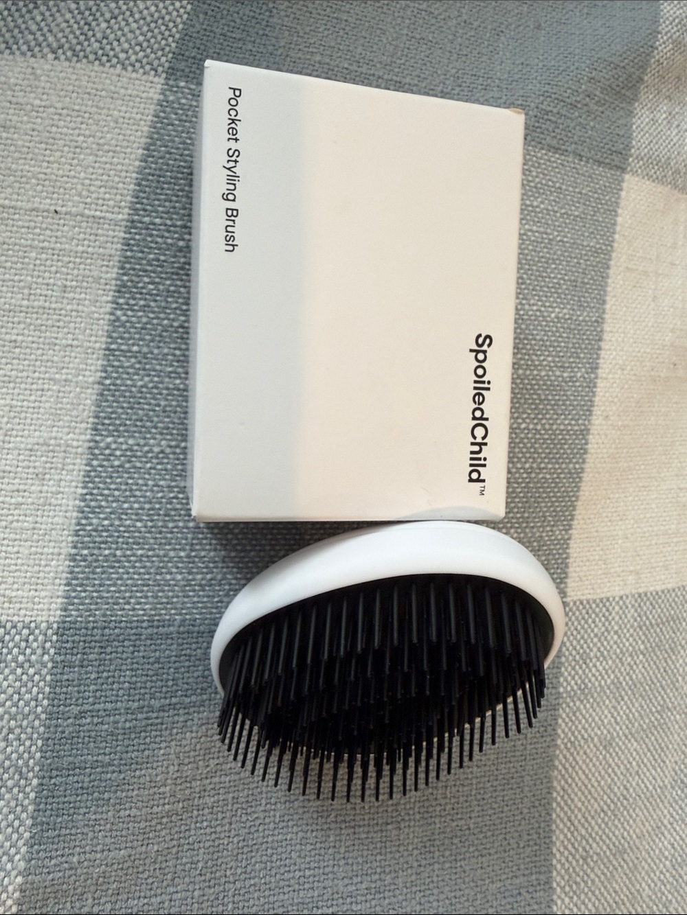 NWT spoiledchild pocket styling brush